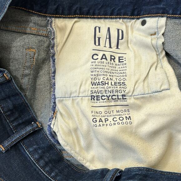 Gap Straight Gapflex Dark Denim Jeans Men’s Size 36x34 - Picture 14 of 14